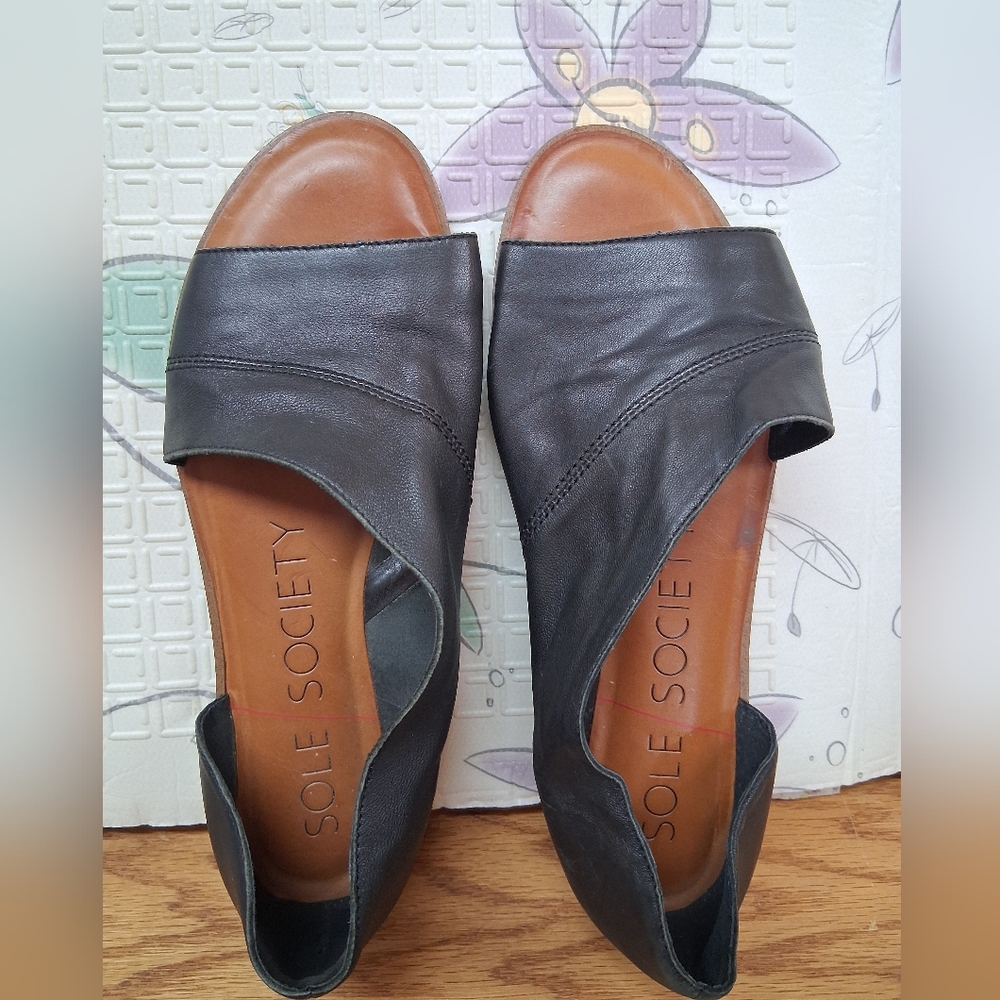 Sole Society Black Women's Sandals